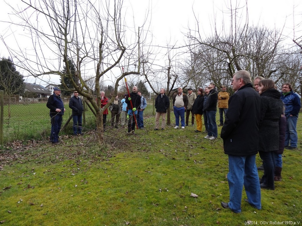 Jrg Lind mit den Teilnehmern